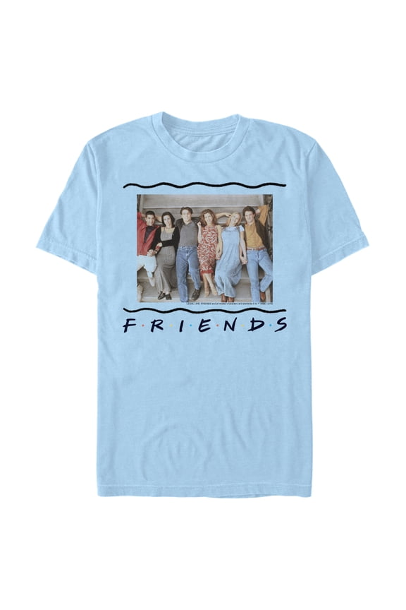 Men's Friends Group Stair Pose Graphic T-Shirt