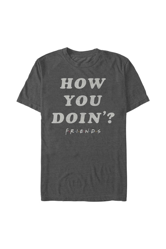 Men's Friends How You Doin Catchphrase Graphic T-Shirt