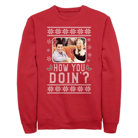 Men's Friends How You Doin' Quote  Sweatshirt