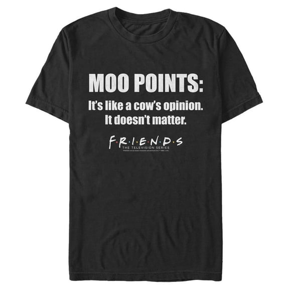 Men's Friends Joey's Moo Points  Graphic T-Shirt
