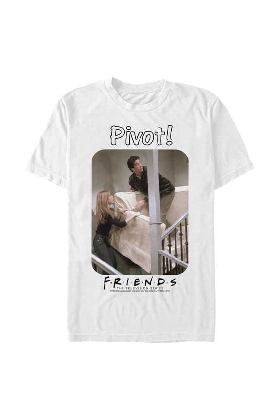 Men's Friends Ross and Rachel Pivot! Graphic T-Shirt