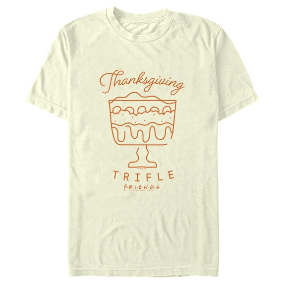 Men's Friends Thanksgiving Trifle Graphic T-Shirt