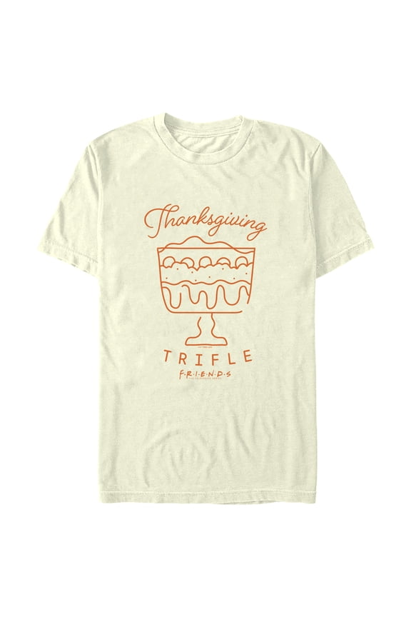 Men's Friends Thanksgiving Trifle Graphic T-Shirt