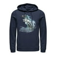 thumbnail image 1 of Men's Frozen 2 Elsa Horse Water Spirit  Pull Over Hoodie Navy Blue X Large, 1 of 3