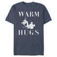 thumbnail image 1 of Men's Frozen 2 Olaf Warm Hugs  Graphic Tee Navy Blue Heather Small, 1 of 3