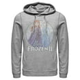thumbnail image 1 of Men's Frozen 2 Sister Circle Logo  Pull Over Hoodie Athletic Heather Small, 1 of 3