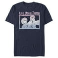 thumbnail image 1 of Men's Frozen 2 Sister Live Truth Graphic Tee Navy Blue 3X Large, 1 of 4