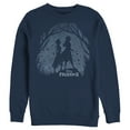 thumbnail image 1 of Men's Frozen 2 Sister Shadows  Sweatshirt Navy Blue Large, 1 of 3