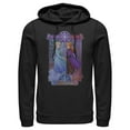 thumbnail image 1 of Men's Frozen 2 Sister Stained Glass  Pull Over Hoodie Black 2X Large, 1 of 3