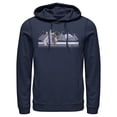 thumbnail image 1 of Men's Frozen 2 Winter Travelers Pull Over Hoodie Navy Blue Medium, 1 of 3