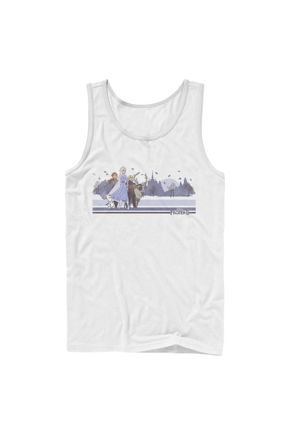 Men's Frozen 2 Winter Travelers Tank Top White Medium