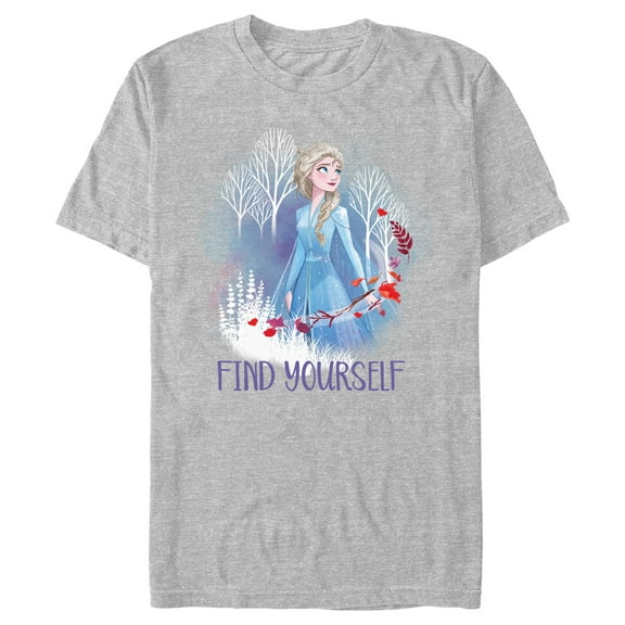 Men's Frozen Elsa Find Yourself  Graphic T-Shirt