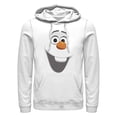 thumbnail image 1 of Men's Frozen Olaf Face  Pull Over Hoodie, 1 of 4