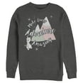 thumbnail image 1 of Men's Frozen Olaf Mountain Adventure  Sweatshirt Charcoal Heather Small, 1 of 3