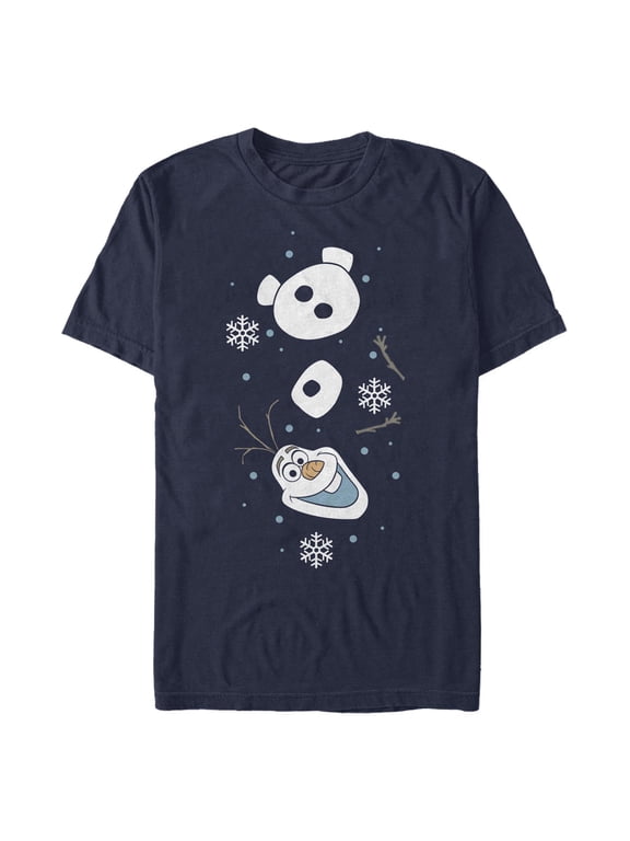 Men's Frozen Olaf Snow Jump Graphic T-Shirt