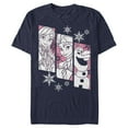 thumbnail image 1 of Men's Frozen Trio  Graphic Tee Navy Blue 2X Large, 1 of 4