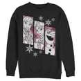thumbnail image 1 of Men's Frozen Trio  Sweatshirt Black Small, 1 of 3