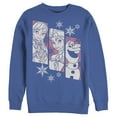 thumbnail image 1 of Men's Frozen Trio  Sweatshirt Royal Blue 2X Large, 1 of 3