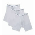 thumbnail image 1 of Men's Fruit Of The Loom 3BL7600 Coolzone White Boxer Briefs - 3 Pack (White M), 1 of 2