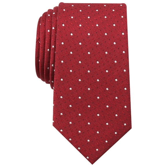 Men's Frye Dot Skinny Tie Red ONE SIZE