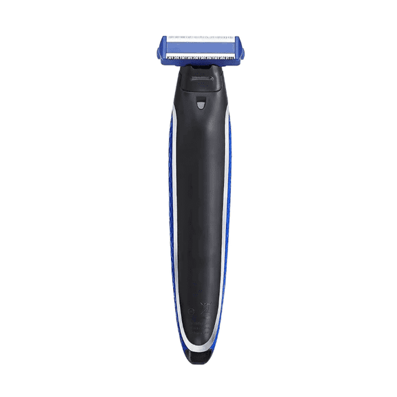 Men's Full Body Hair Trimmer  Rechargeable, Waterproof, 3 Attachments for Face, Beard, Neck, Chest & Back, LED Light, 45-Minute Battery