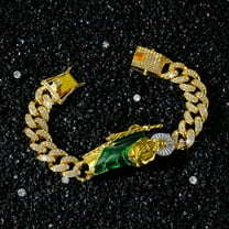 Men's Full Diamond Stitching Chain Necklace