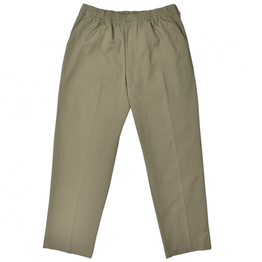 Men's Full Elastic Waist Pants by Falcon Bay - Big - Walmart.com