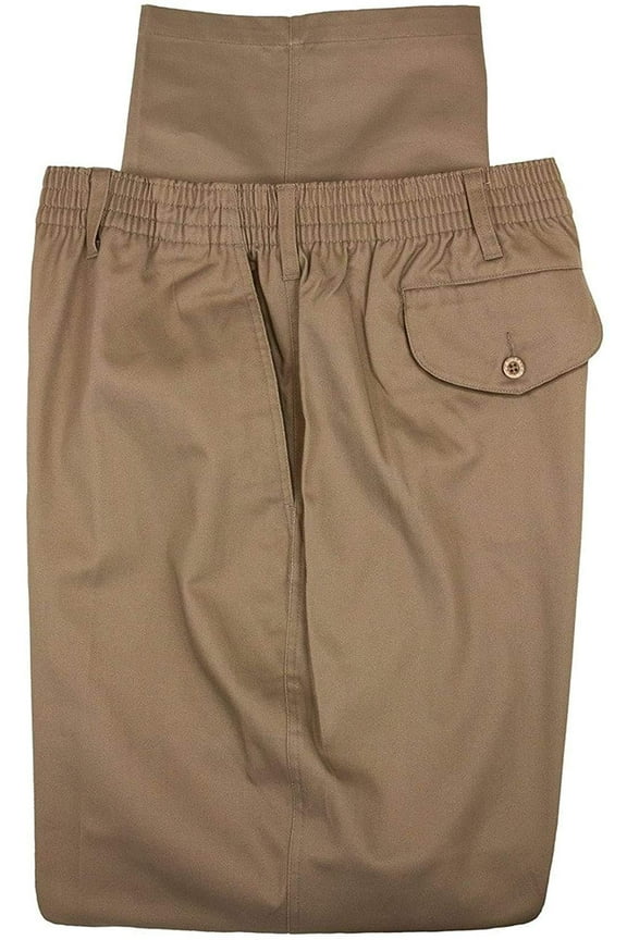 Men's Full Elastic Waist Pants by Falcon Bay - Big