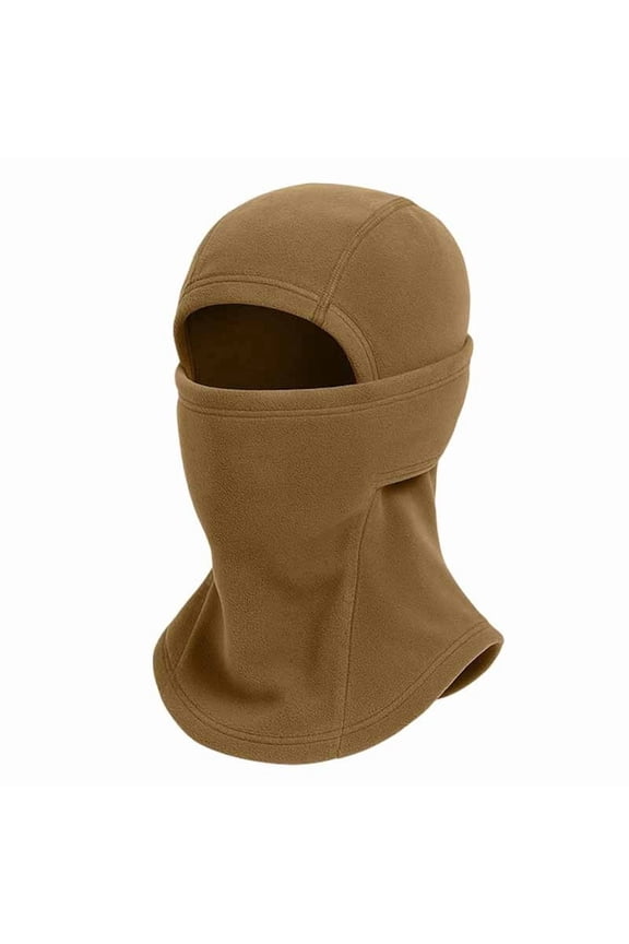 Men's Full Face Thermal Mask Fleece Windproof Head Cover for Skiing Cycling Motorcycle Cold Weather
