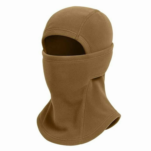 Men's Full Face Thermal Mask Fleece Windproof Head Cover for Skiing Cycling Motorcycle Cold Weather