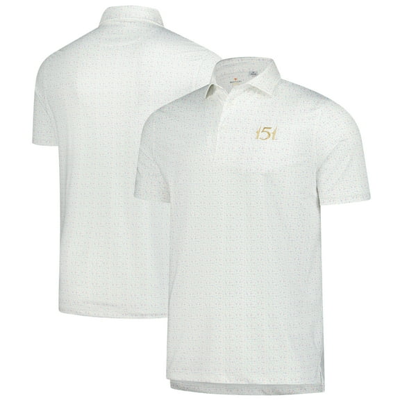 Men's-Full Turn White 151st Kentucky Derby EcoTec Polo