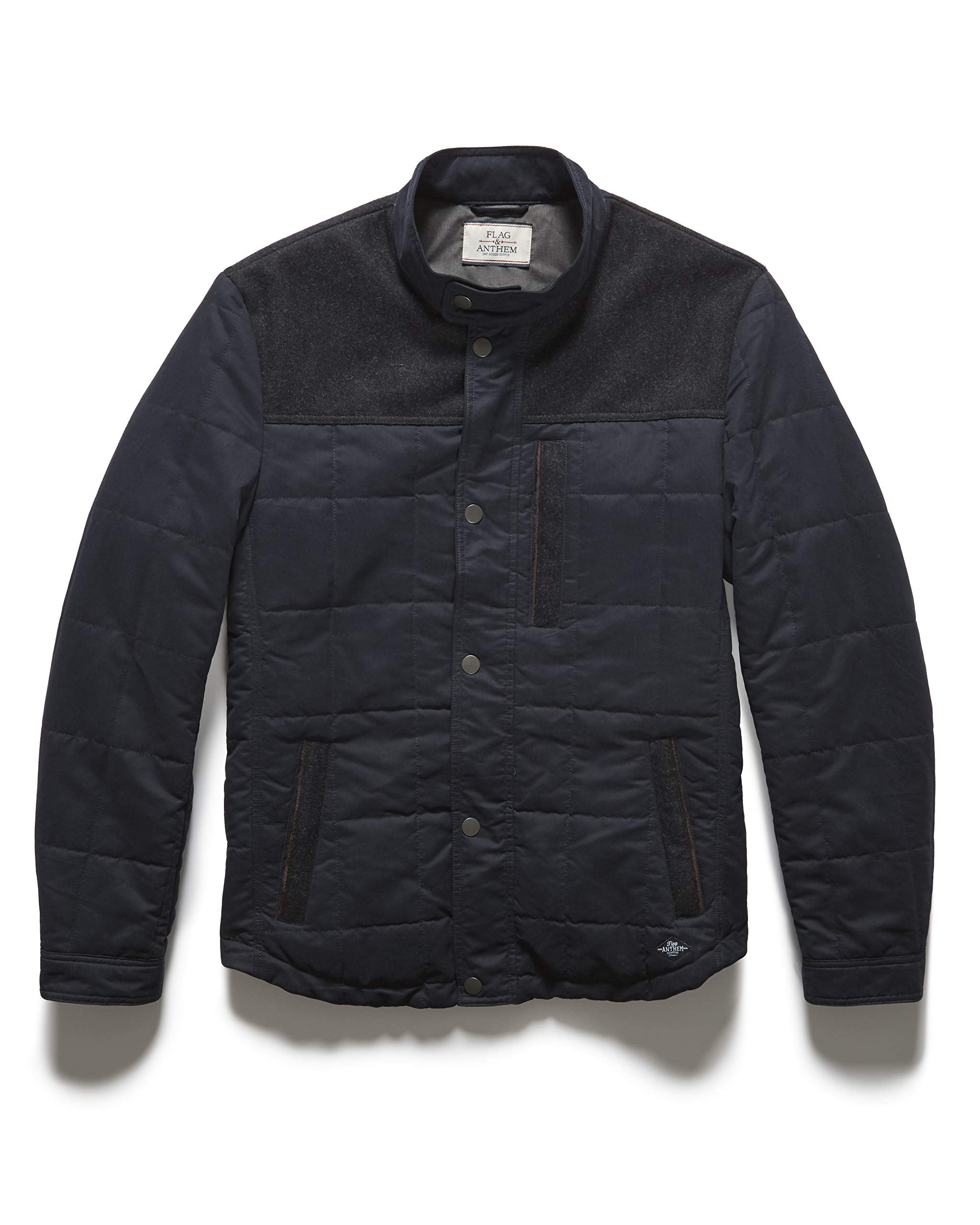 Flag & Anthem Men's Quilted Jacket, Navy, XL