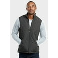 thumbnail image 1 of Men's Full-Zip Diamond Quilted Lightweight Padded Puffer Thin Vest Jacket Outwear, 1 of 3