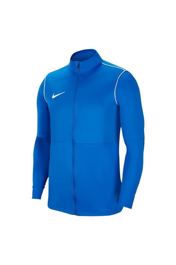 M Nk DRY PARK20 TRK JKT K Sport Jacket - Royal Blue/White/White (Large)