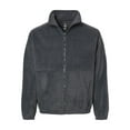 thumbnail image 1 of Men's Full-Zip Polar Fleece Jacket - HEATHER CHARCOAL - 4XL, 1 of 2