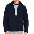 thumbnail image 1 of Men's Full-Zip Polar Fleece Jacket, Navy 2XL, 1 Count, 1 Pack, 1 of 4