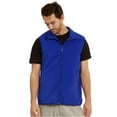 thumbnail image 1 of Men's Full-Zip Polar Fleece Vest, Royal Blue 2XL, 1 Count, 1 Pack, 1 of 7