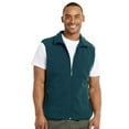thumbnail image 1 of Men's Full-Zip Polar Fleece Vest, Teal L, 1 Count, 1 Pack, 1 of 7