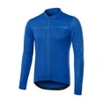thumbnail image 1 of Men's Full Zipper Long Sleeves Cycling Breathable MTB Bike Shirt for Riding Comfort Performance, 1 of 5