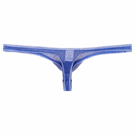 Men's Fully Transparent Mesh Breathable Sexy And Hollowed Out Thong