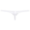 thumbnail image 1 of Men's Fully Transparent Mesh Breathable Sexy And Hollowed Out Thong, 1 of 2
