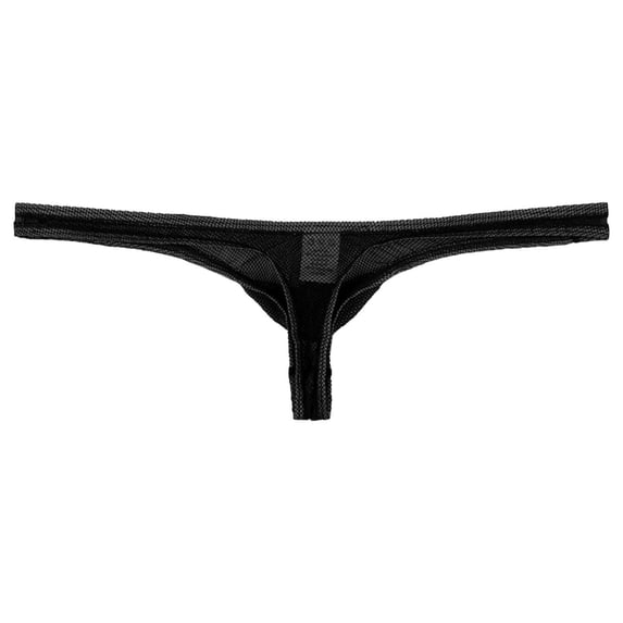 Men's Fully Transparent Mesh Breathable Sexy And Hollowed Out Thong