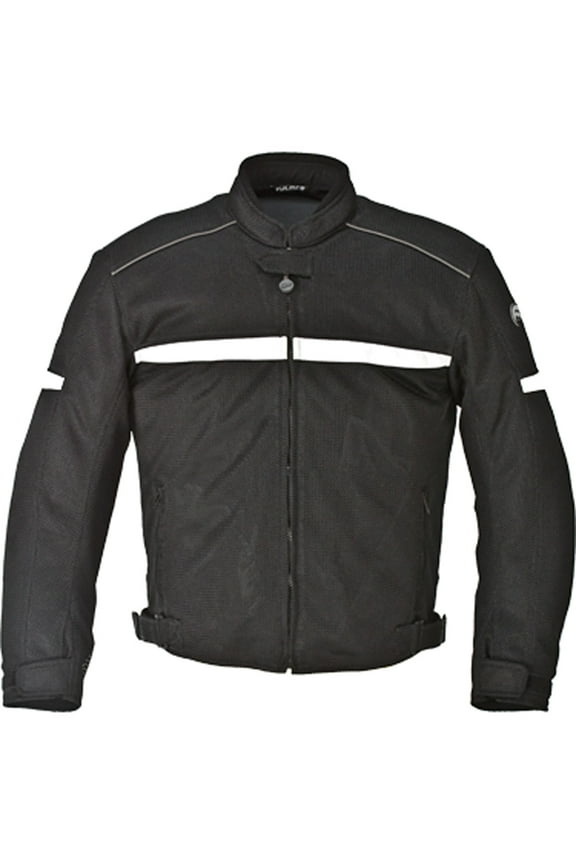 Men's Fulmer Firetrak II Jacket Motorcycle Riding Coat Textile/Mesh w/ CE Armor