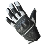 Men's Fulmer GT22 Vented Hard Knuckle Leather/Mesh Gloves Motorcycle Riding