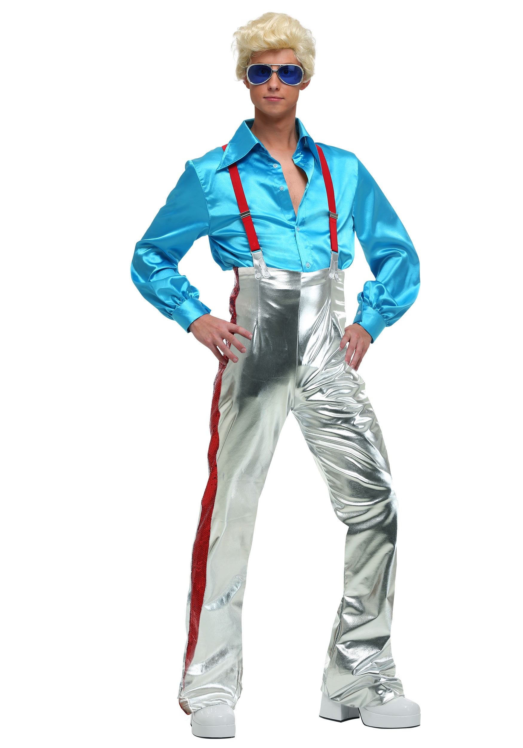 Funky Disco Plus Size Costume for Men Walmart Business Supplies