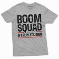 thumbnail image 1 of Men's Funny 4th of July Boom Squad shirt fireworks if I run you run tee shirt patriotic tee, 1 of 7