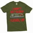 thumbnail image 1 of Men's Funny Birthday Shirt I don't get older tee Gaming Gamer Birthday Gift Level Up Shirt (Small Military Green), 1 of 6