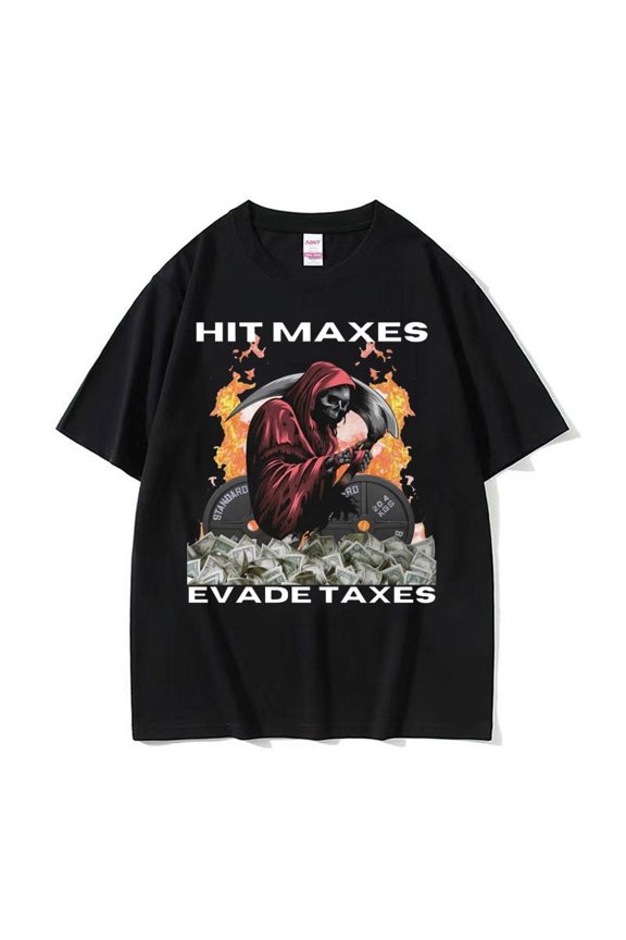 Men's Funny Creatine Sports Meme Graphic T-Shirt - Streetwear Casual Short Sleeve Tee