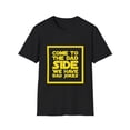 thumbnail image 1 of Men's Funny Dad Shirt Come To Dad Side T Shirt Bad Jokes Tee, 1 of 6