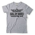 thumbnail image 1 of Men's Funny Dad T-Shirt Father's Day Dad Shirt Call Of Daddy Tee Daddy Shirts Gaming Shirt (3X-Large Grey), 1 of 6